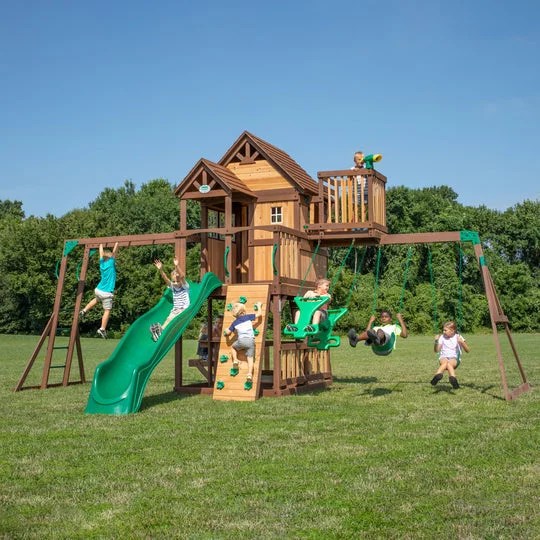 Skyfort ii with wave slide