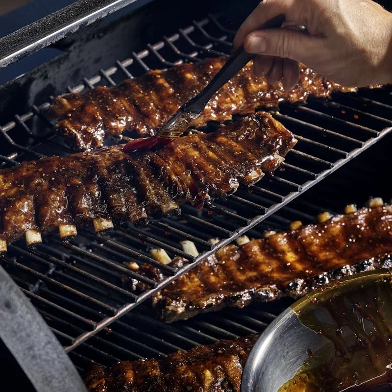 Weber SmokeFire EX6 Wood Fired Pellet Grill – Black