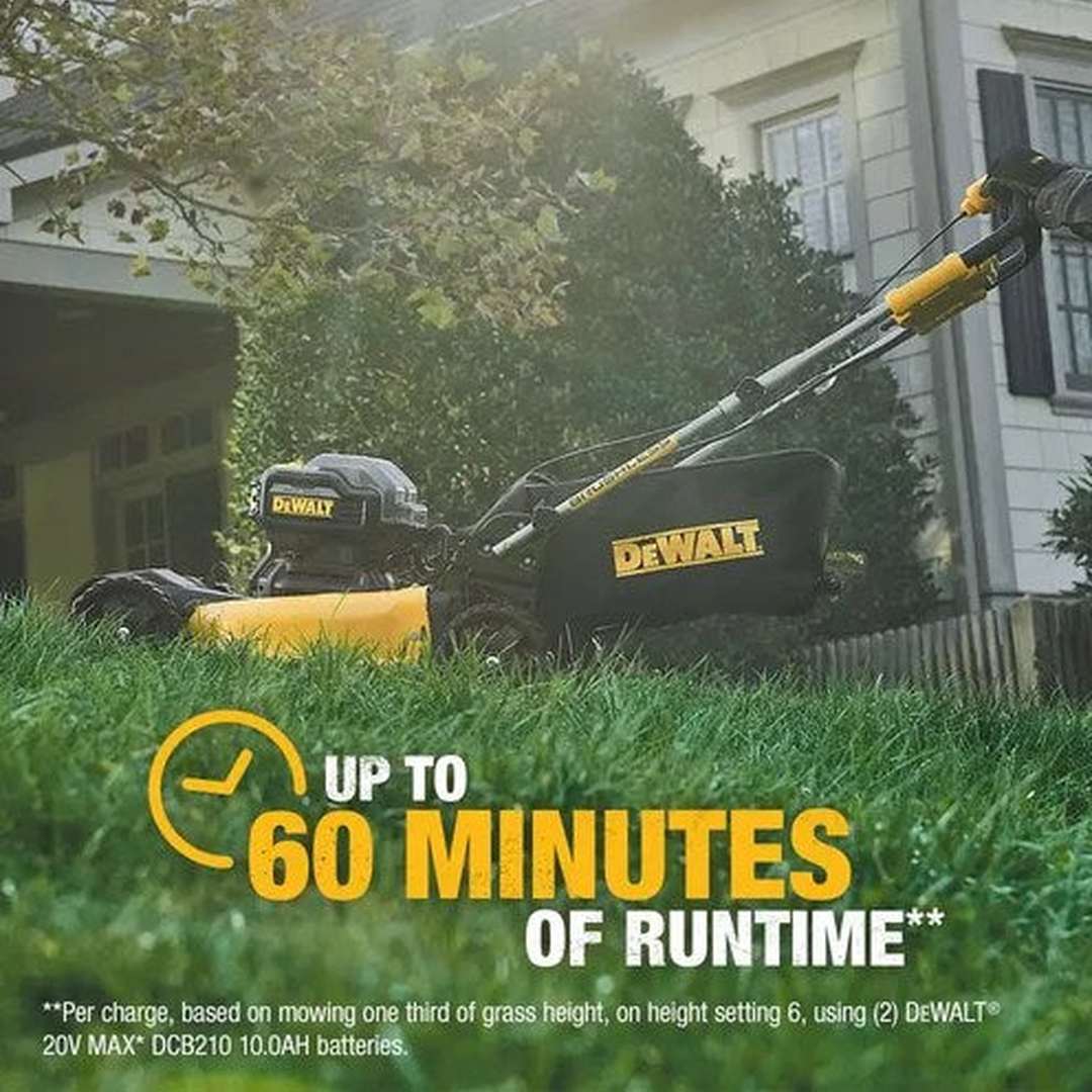 21.5 in. 20-V Li-Ion Cordless Battery Walk Behind Self Propelled Mower w/Hedge,Bare Trimmer,Blower,Cleaner,Pole/Hand Saw