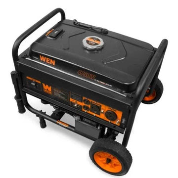 Wen 4750-Watt Portable Generator with Electric Start and Wheel Kit