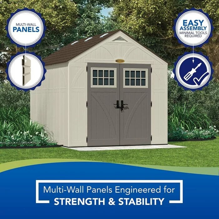 Suncast BMS8100 8′ x 10′ Tremont Storage Shed