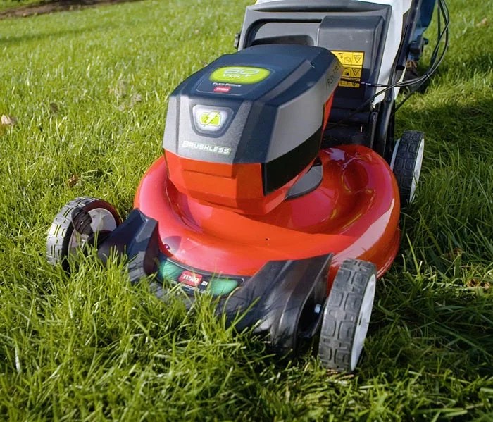 21 in. Recycler SmartStow 60-Volt Lithium-Ion Brushless Cordless Battery Walk Behind Mower RWD 5.0 Ah w/ Battery&Charger