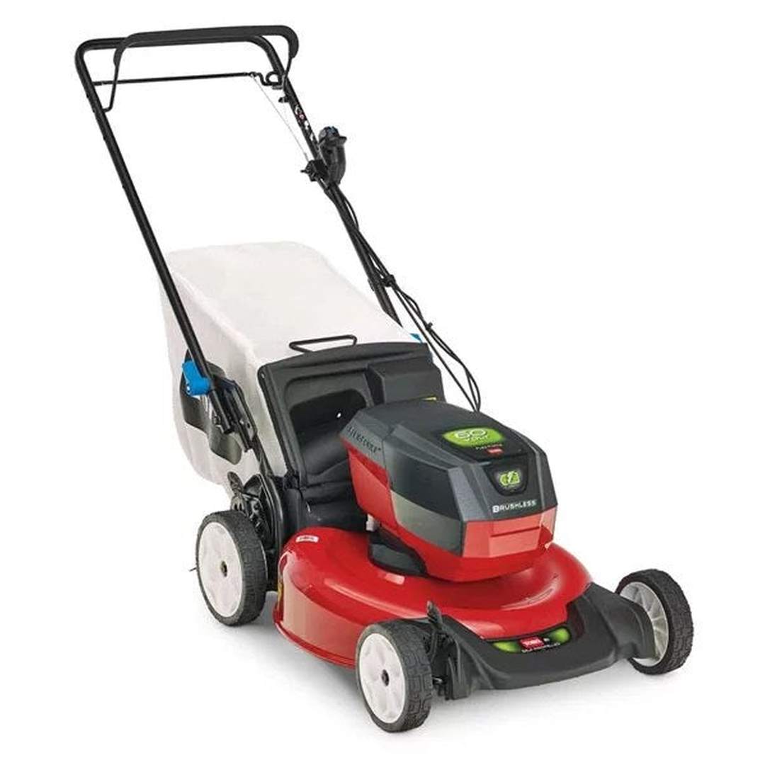 21 in. Recycler SmartStow 60-Volt Lithium-Ion Brushless Cordless Battery Walk Behind Mower RWD 5.0 Ah w/ Battery&Charger