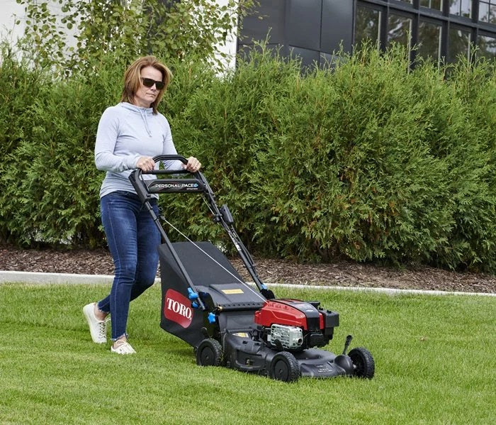 21 in. Super Recycler Personal Pace SmartStow 190cc Briggs&Stratton Electric Start Self Propelled Walk Behind Lawn Mower