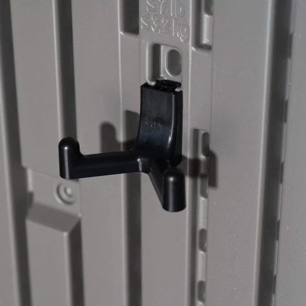 Lifetime 10ft x 8ft Outdoor Storage Shed with Carriage Doors