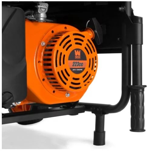 Wen 4750-Watt Portable Generator with Electric Start and Wheel Kit