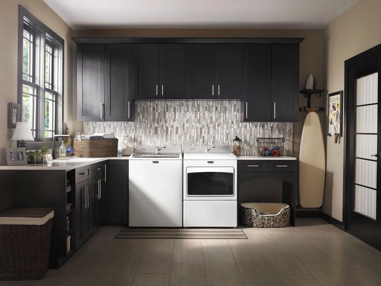 Maytag – 4.7 Cu. Ft. Top Load Washer with Dual-Action PowerWash Agitator – White