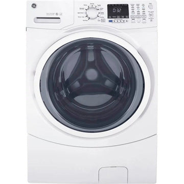 GE – 4.5 Cu. Ft. Stackable Front Load Washer – White