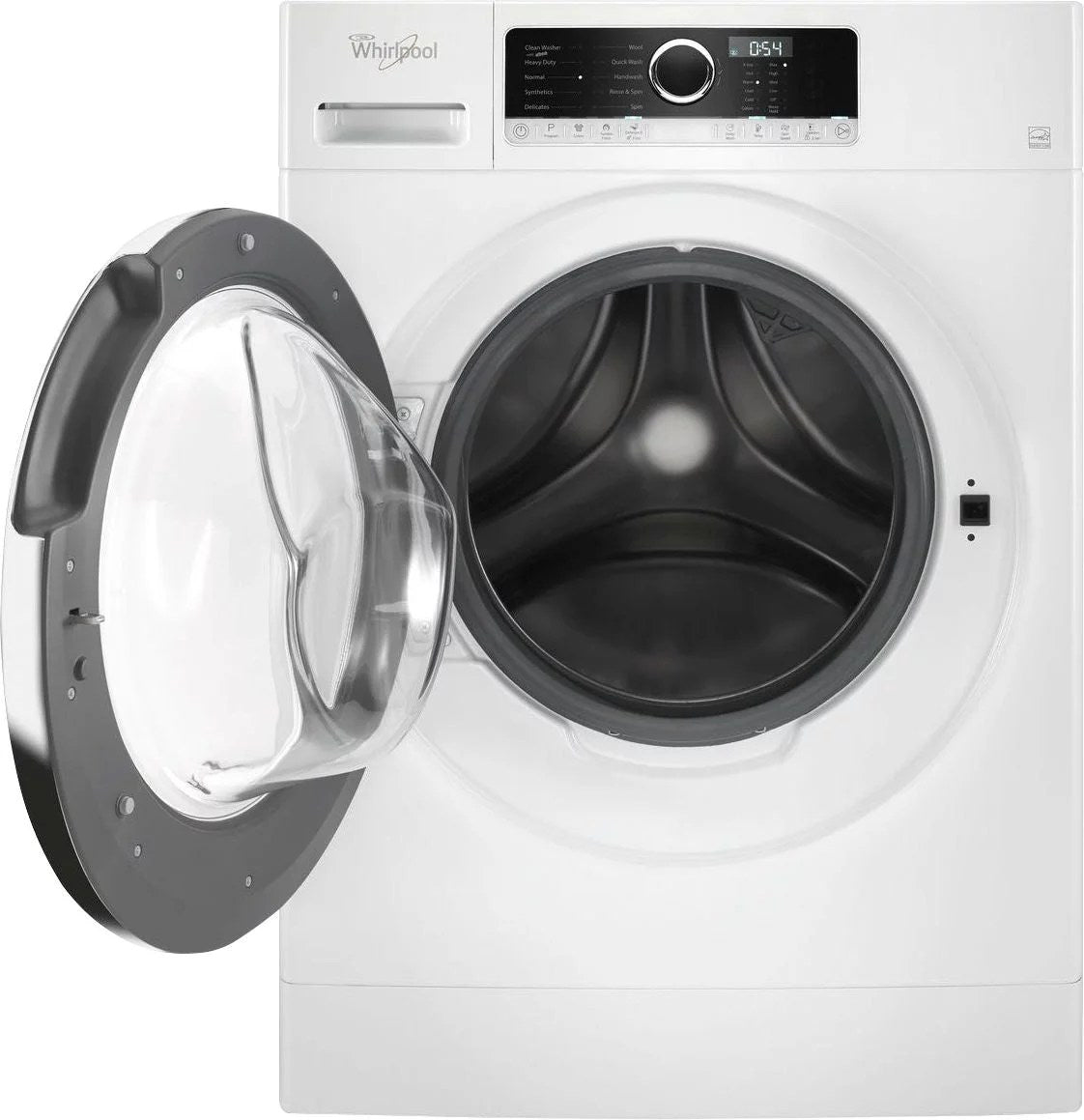 Whirlpool – 2.3 Cu. Ft. High Efficiency Stackable Front Load Washer with Detergent Dosing Aid – White