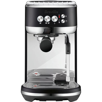 Breville The Bambino Plus Espresso Machine, Black Truffle-BES500BTR1BUS1