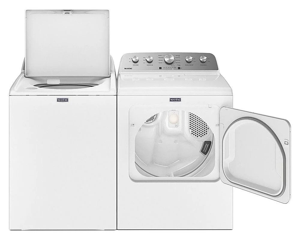 Maytag – 5.2 Cu. Ft. High Efficiency Top Load Washer with Extra Power Button – White