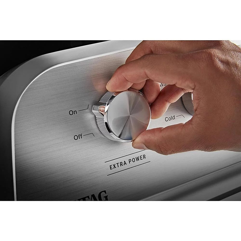 Maytag – 5.2 Cu. Ft. High Efficiency Top Load Washer with Extra Power Button – White