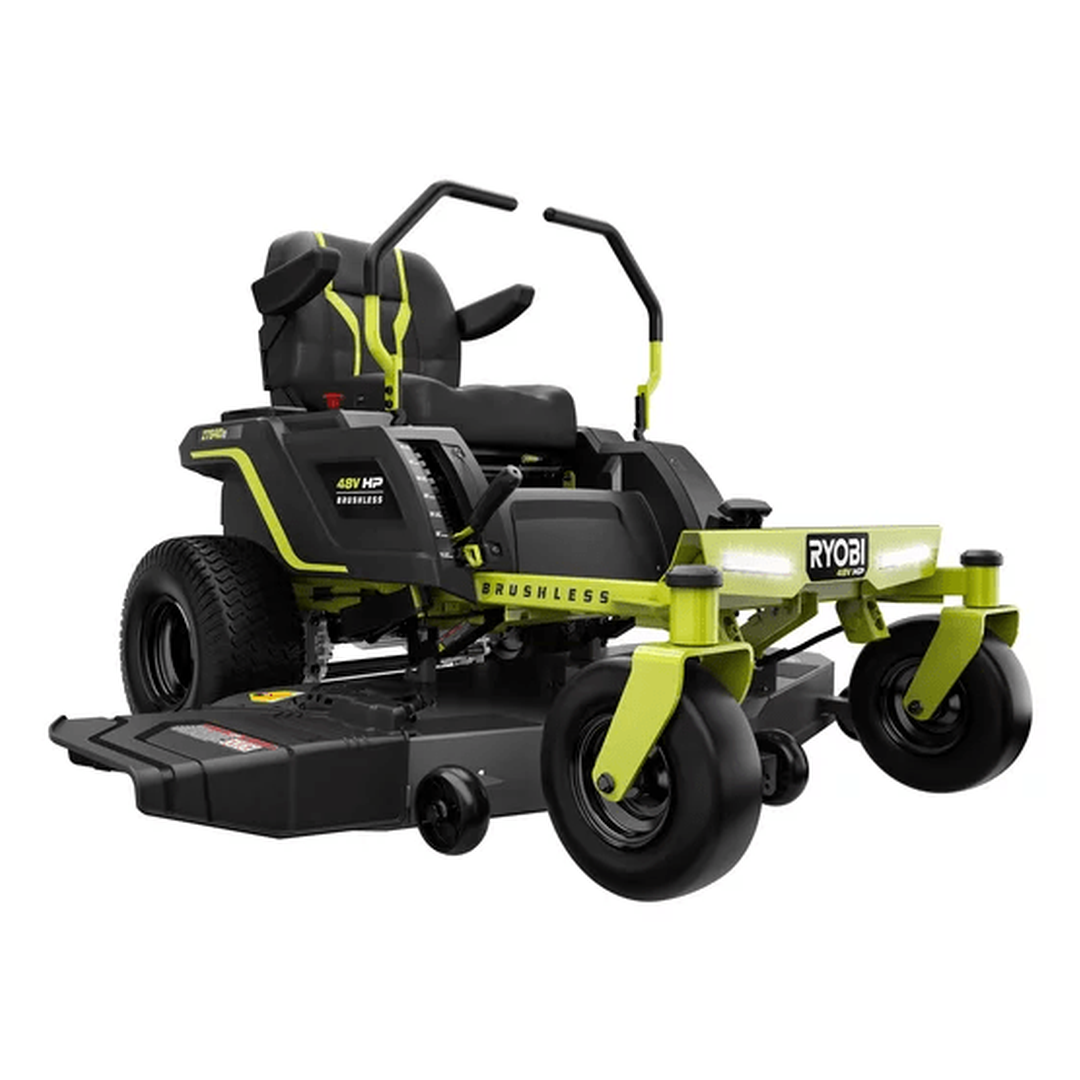 Ryobi 48V HP Brushless 54-inch 115 Ah Battery Electric Riding Zero Turn Mower
