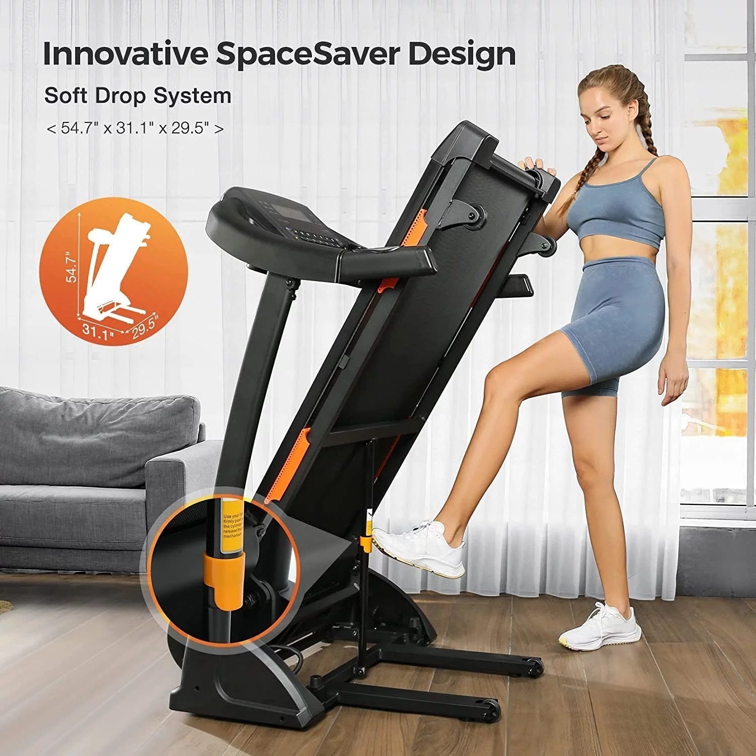 THERUN Incline Treadmill