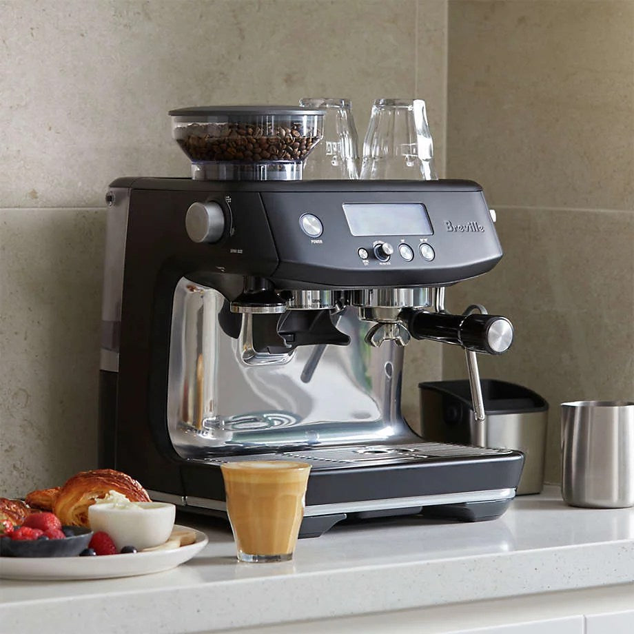 The Breville Barista Pro Espresso Machine- Black Truffle