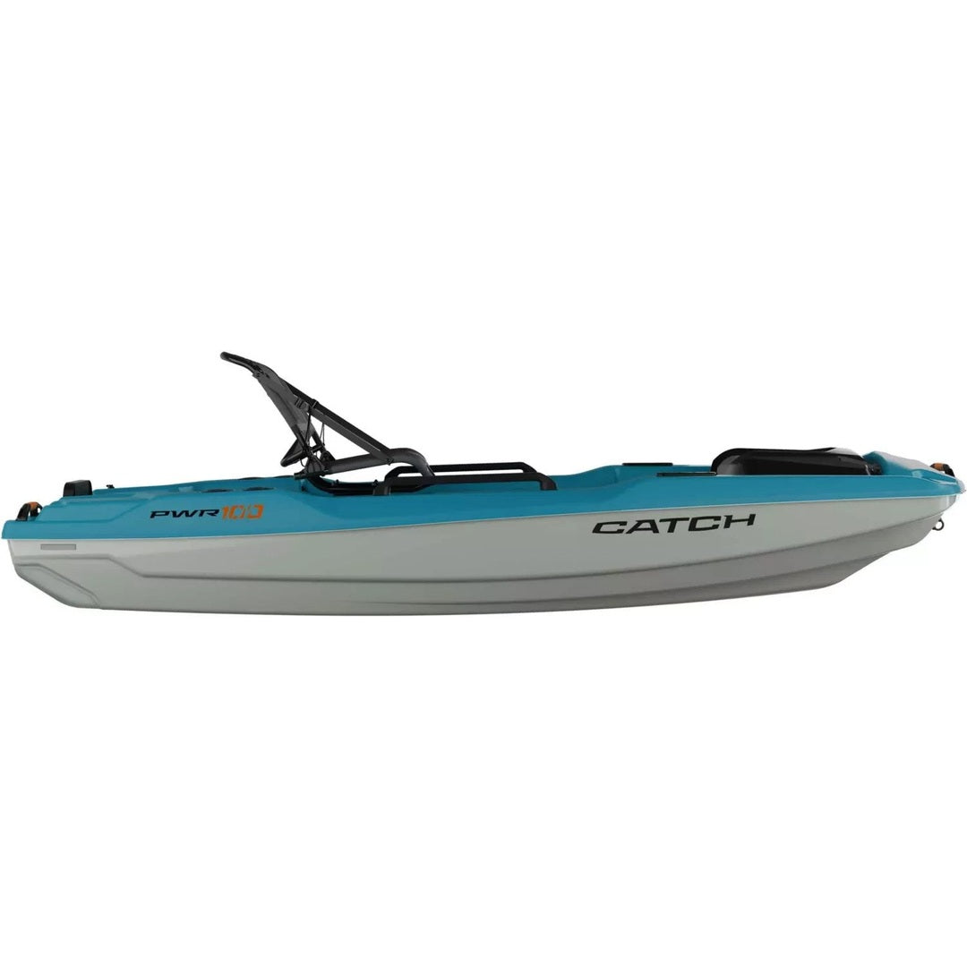 Pelican Catch Pwr 100 Single-Person Fishing Boat – Turquoise Blue