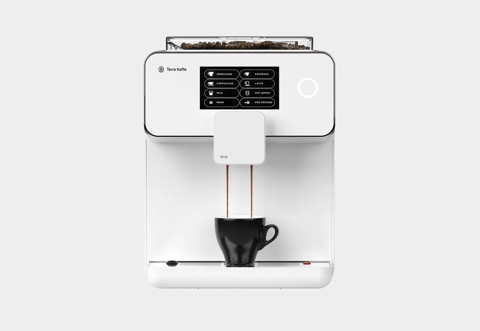 Terra Kaffe TK-01 Espresso Machine – White