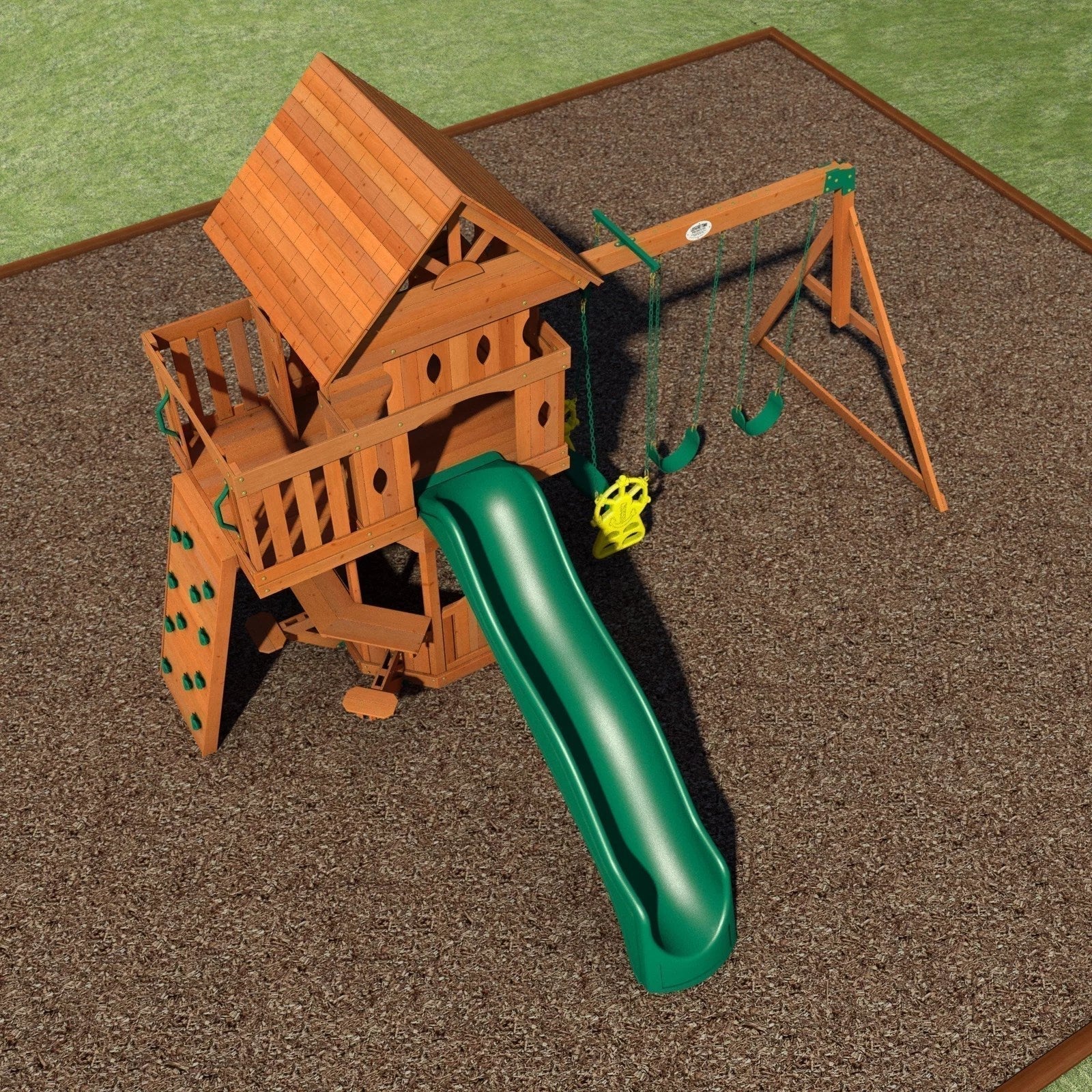 Woodland Swing Set