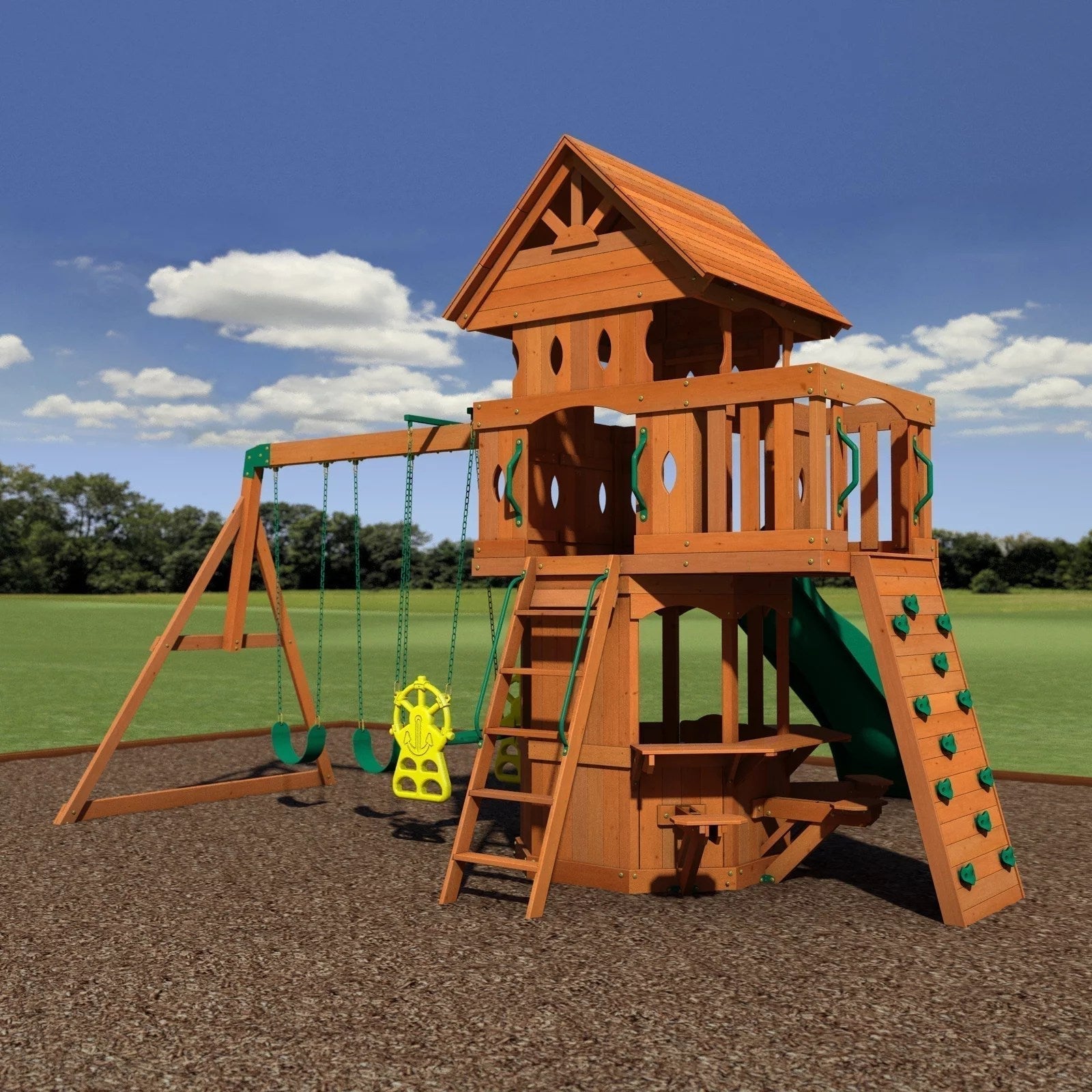 Woodland Swing Set