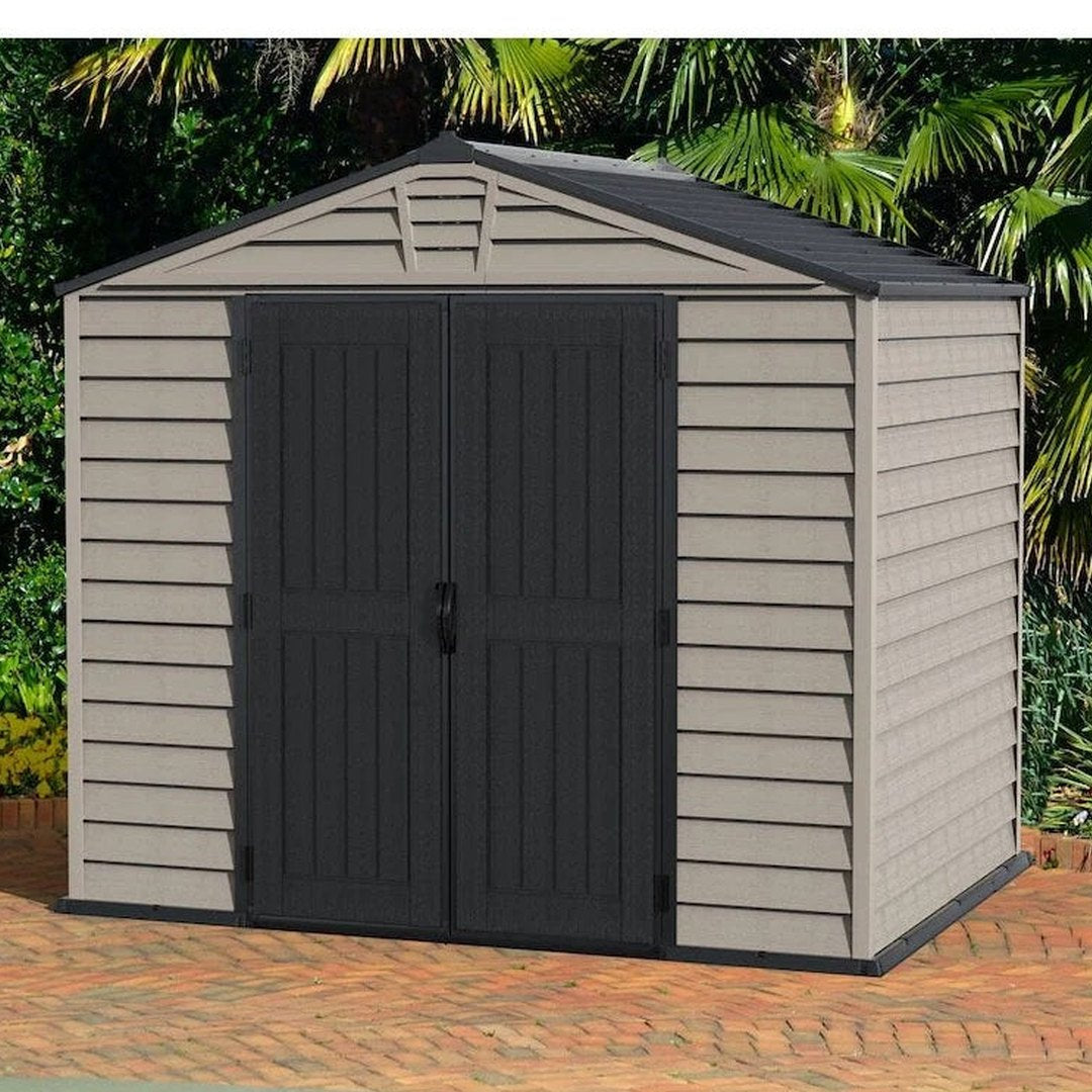 DuraMax StoreMax Plus 10.5×8 Ft with Molded Floor Vinyl Storage Shed