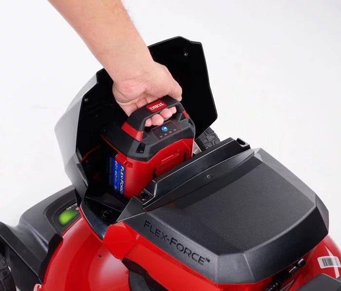 21 in. Recycler SmartStow 60-Volt Lithium-Ion Brushless Cordless Battery Walk Behind Mower RWD 5.0 Ah w/ Battery&Charger