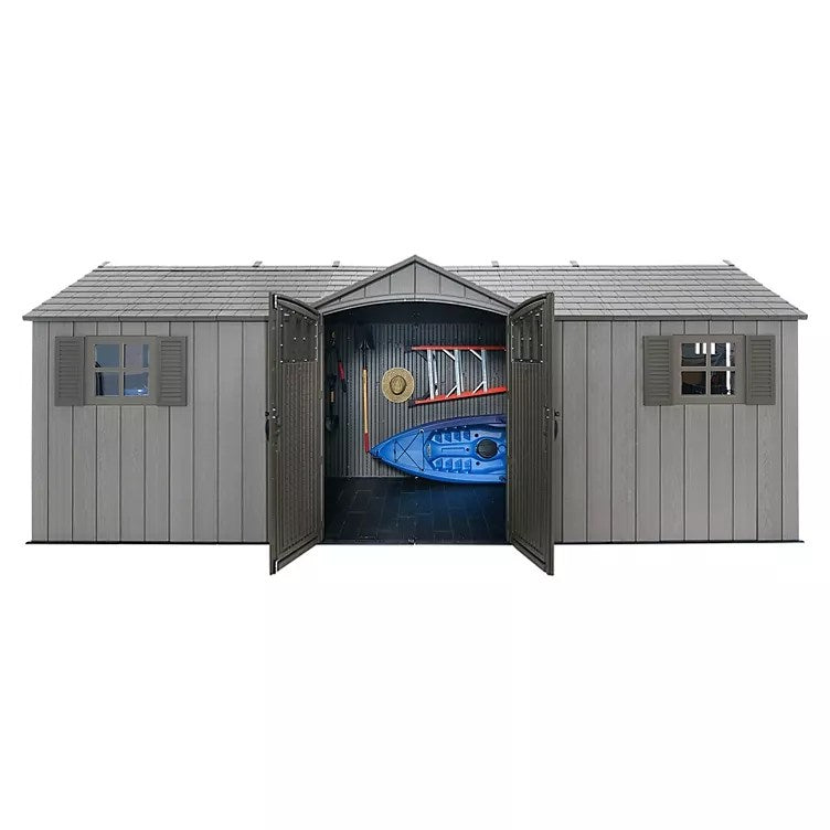Lifetime 20 Ft. X 8 Ft. Outdoor Storage Shed