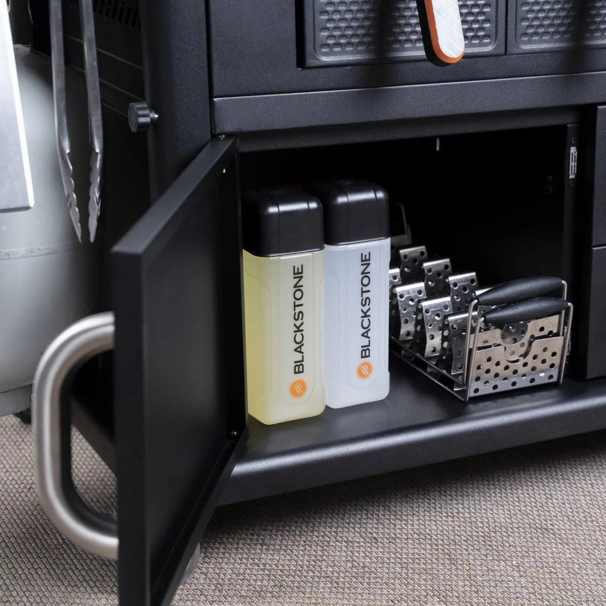 Blackstone 1923 36 inch 4 Burner Griddle with Air Fryer – Black