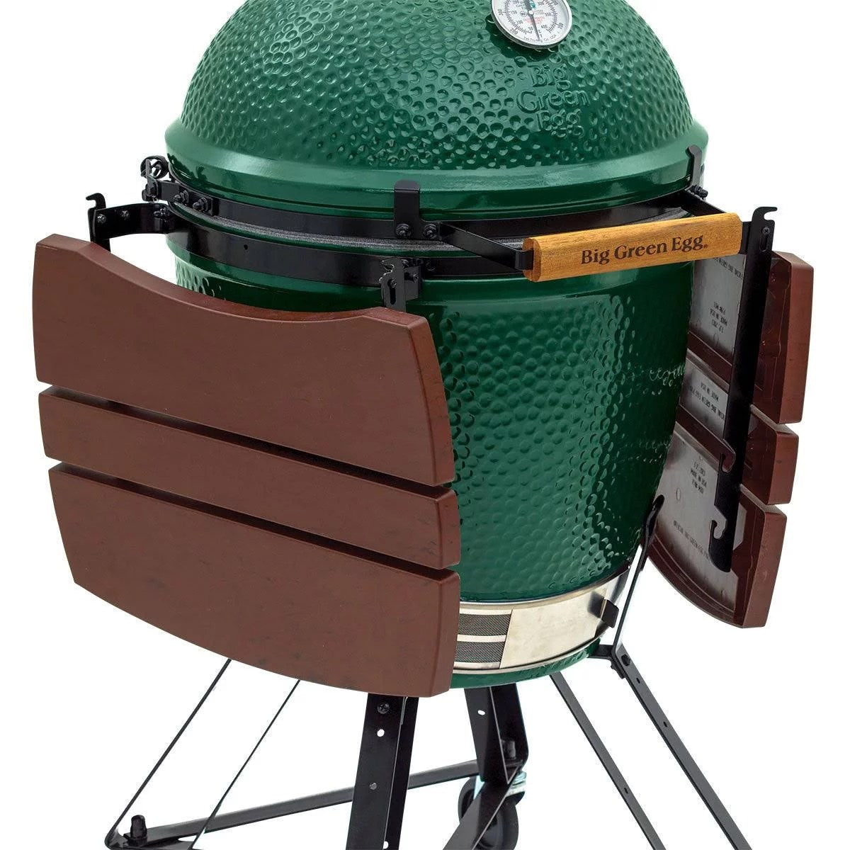 Large Big Green Egg with Rolling Nest & Composite Egg Mates Package