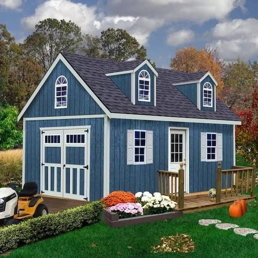 Best barns Hampton  Wood Storage Shed Kit Installation