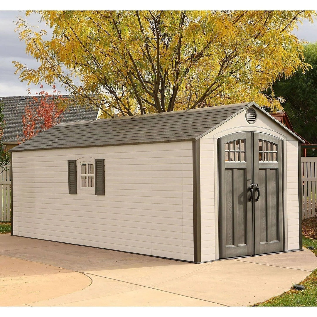 Lifetime 8 ft. W x 20 ft. D Storage Shed
