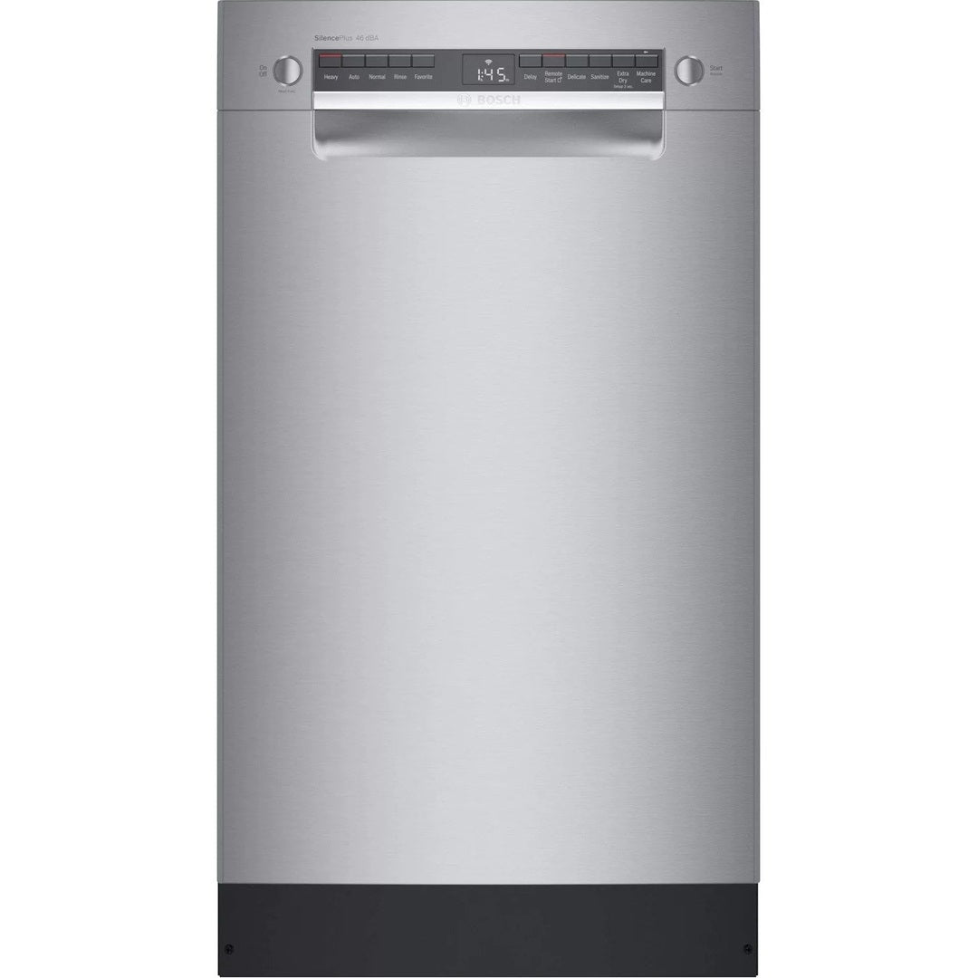 Bosch – 300 Series 18″ ADA Front Control Built-In Dishwasher with 3rd Rack