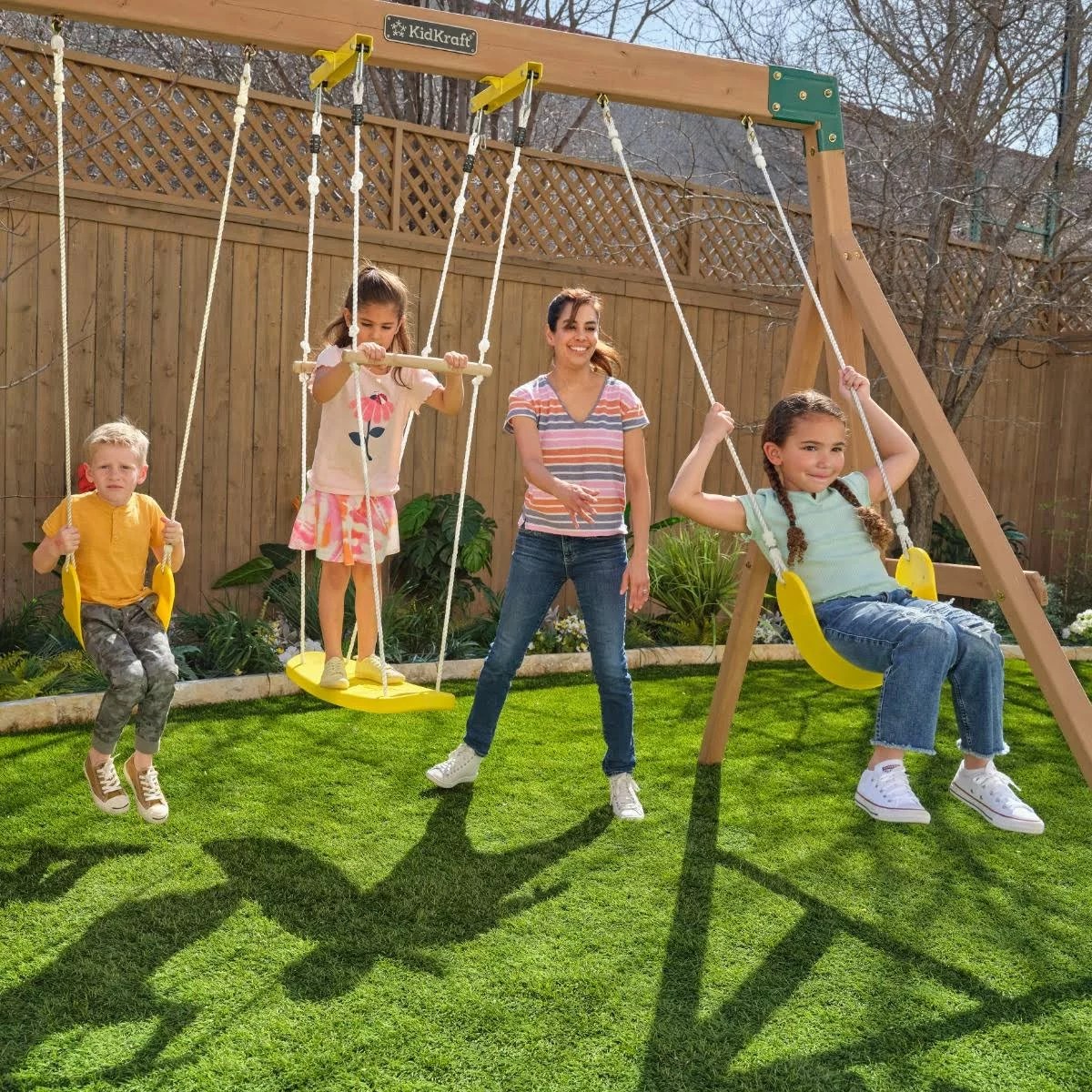 Kidkraft Hideaway Haven Swing Set